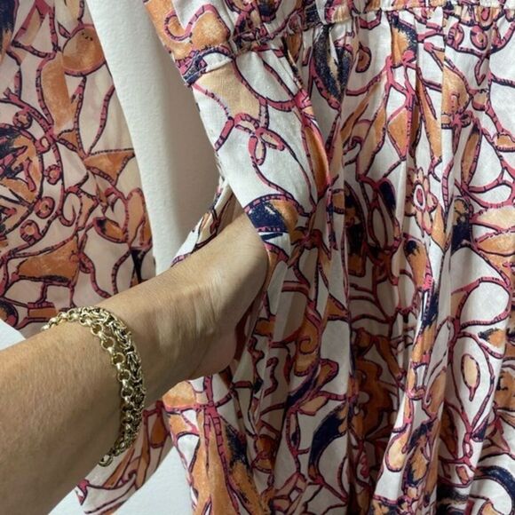 A.L.C. Salina Linen Mini Dress, size 4 - Picture 6 of 9